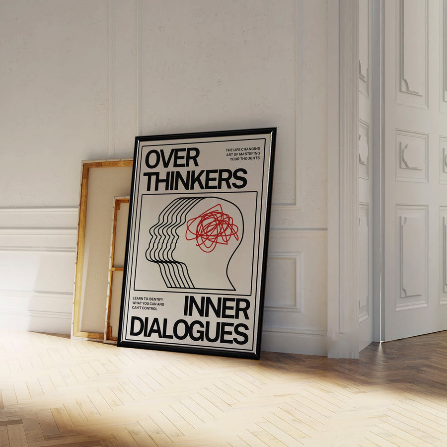 Over Thinkers Inner Dialogues (Red)