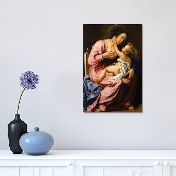 Madonna y Niño - Artemisia Gentileschi