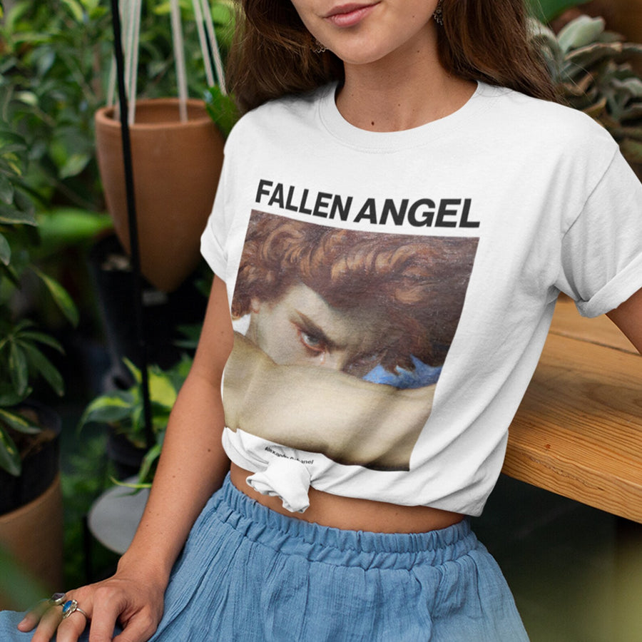 Fallen Angel, Alexandre Cabanel - Playera de manga corta