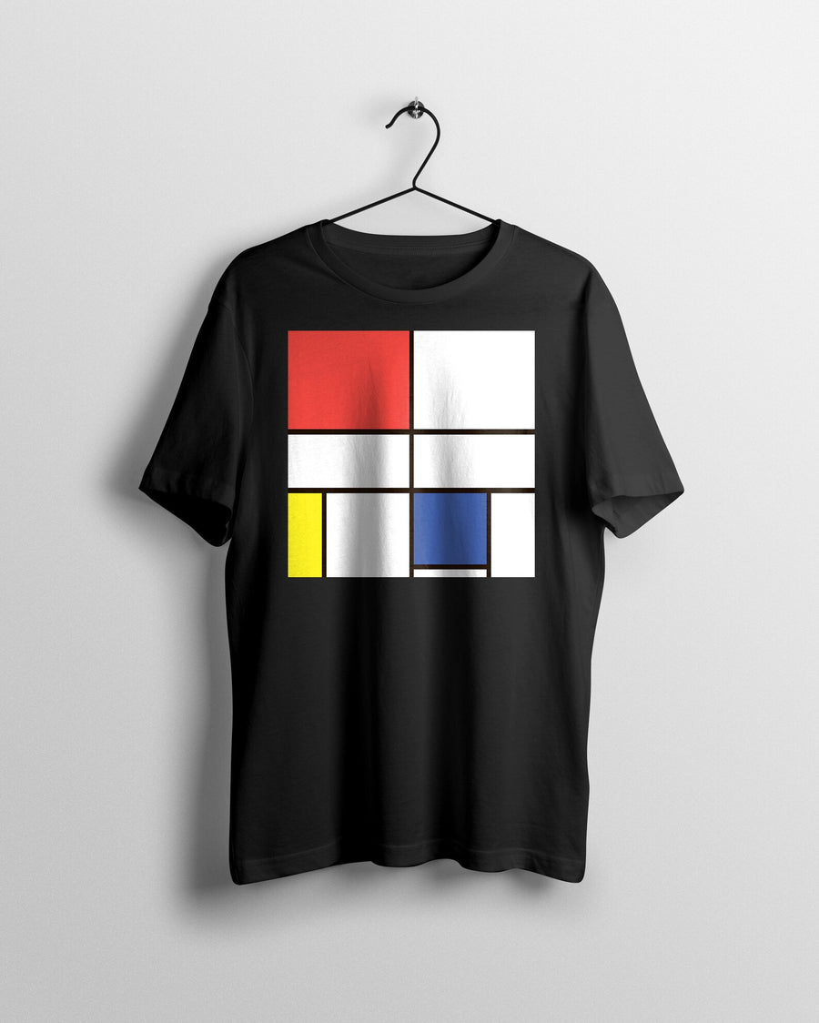 Piet Mondrian - Playera de manga corta