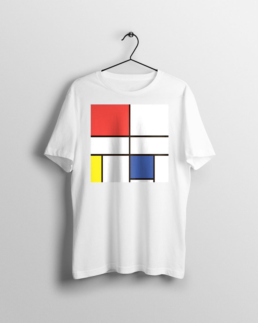 Piet Mondrian - Playera de manga corta