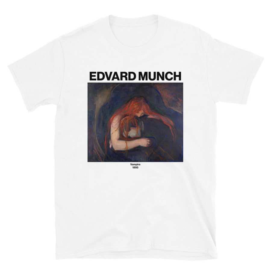 Vampire (Love and Pain)  Edvard Munch - Playera de manga corta