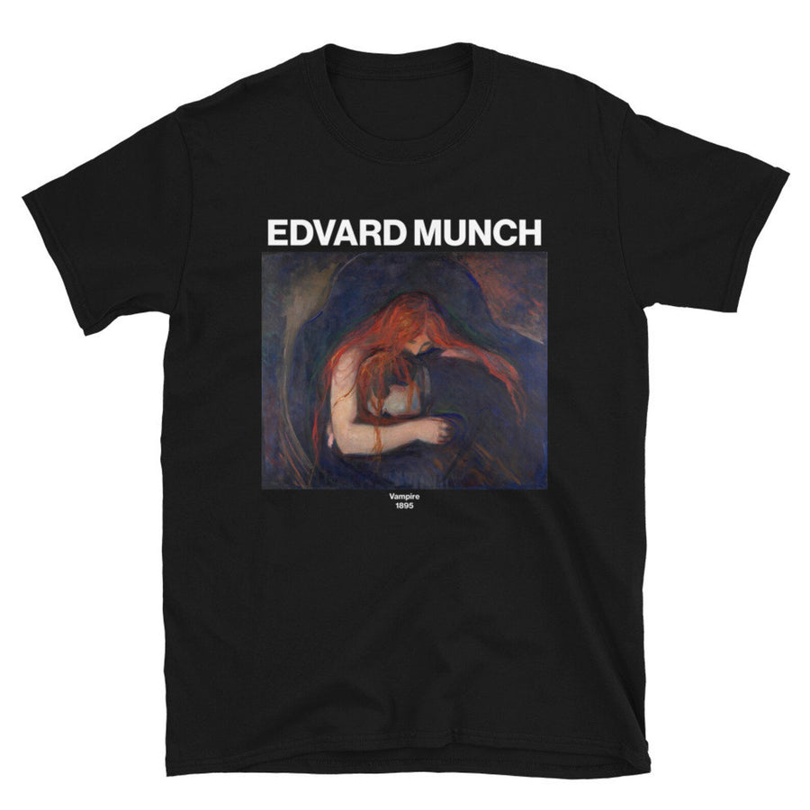 Vampire (Love and Pain)  Edvard Munch - Playera de manga corta