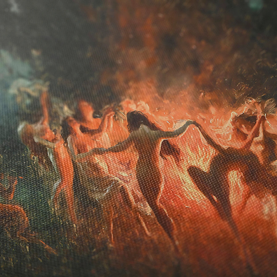 Danza del fuego - Joseph Tomanek (1889)