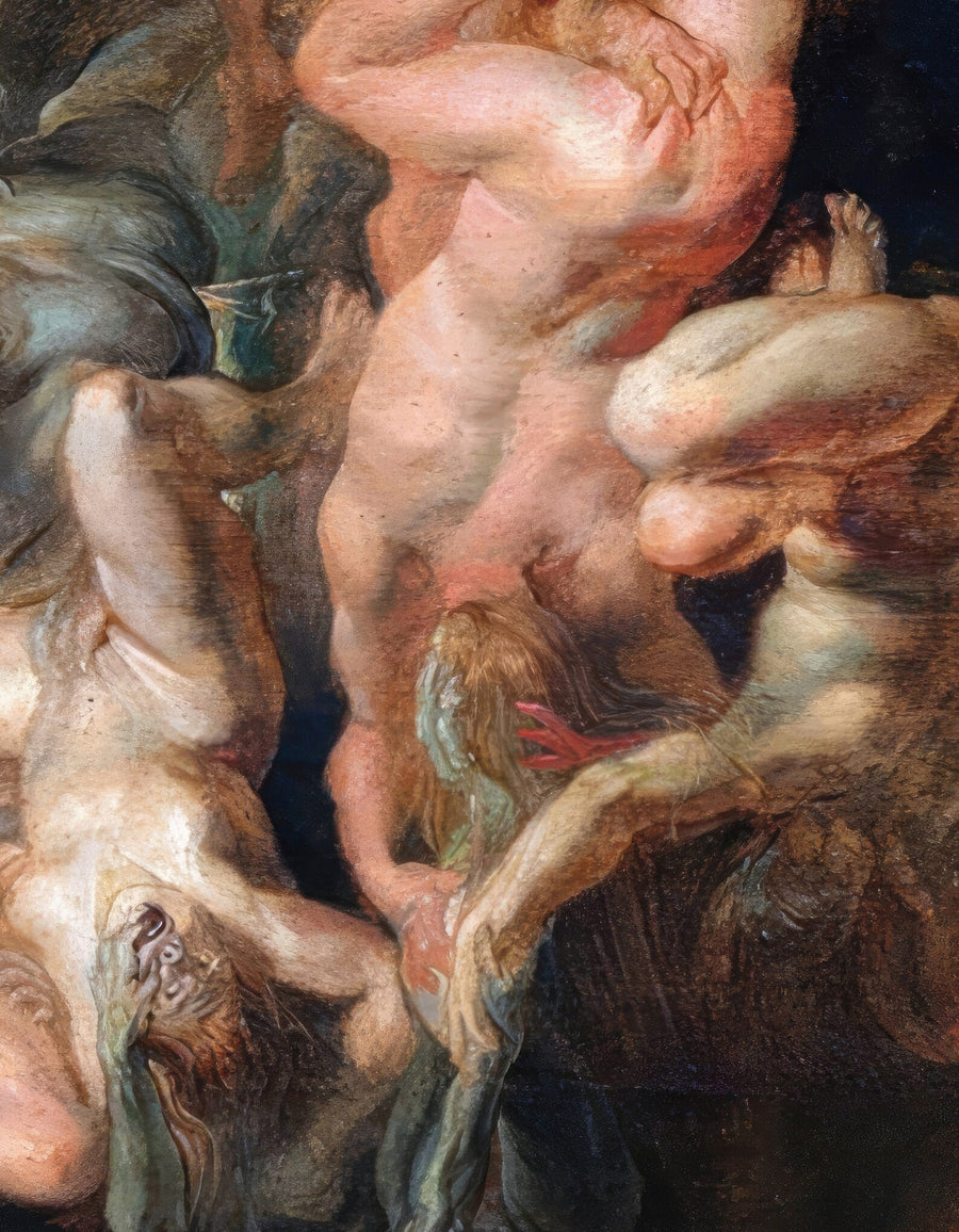 La caída de los condenados (1620) - Peter Paul Rubens