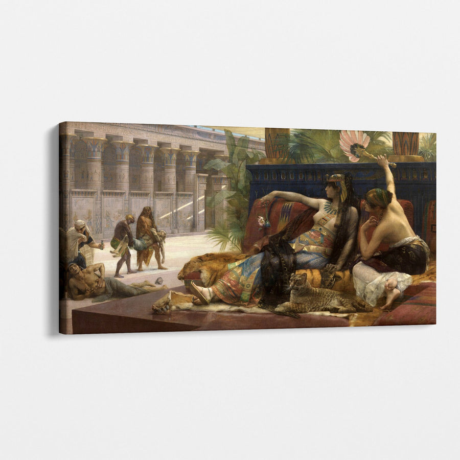 Cleopatra probando venenos en condenados a muerte - Alexandre Cabanel