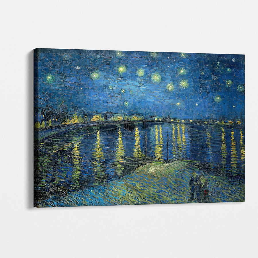 Noche estrellada sobre el Ródano - V. Van Gogh