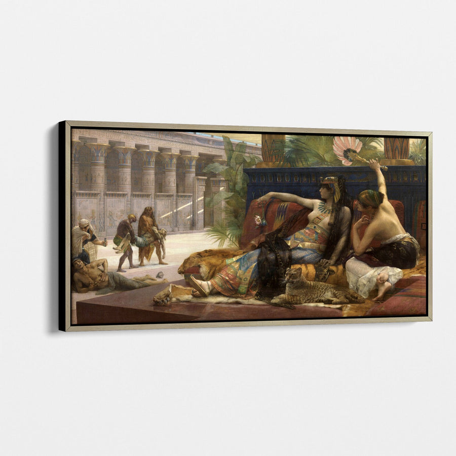 Cleopatra probando venenos en condenados a muerte - Alexandre Cabanel