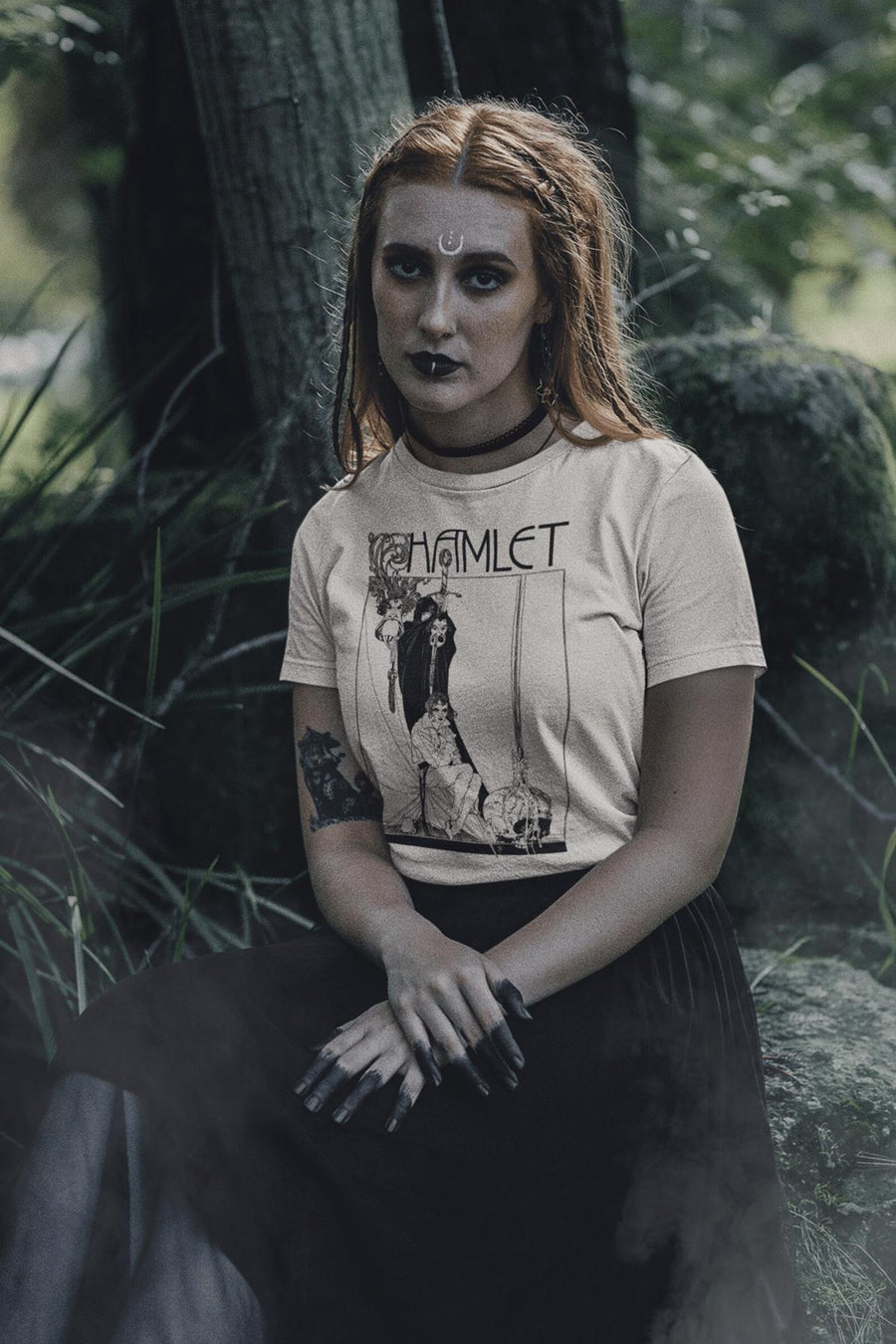 Hamlet - Shakespeare - Playera de manga corta