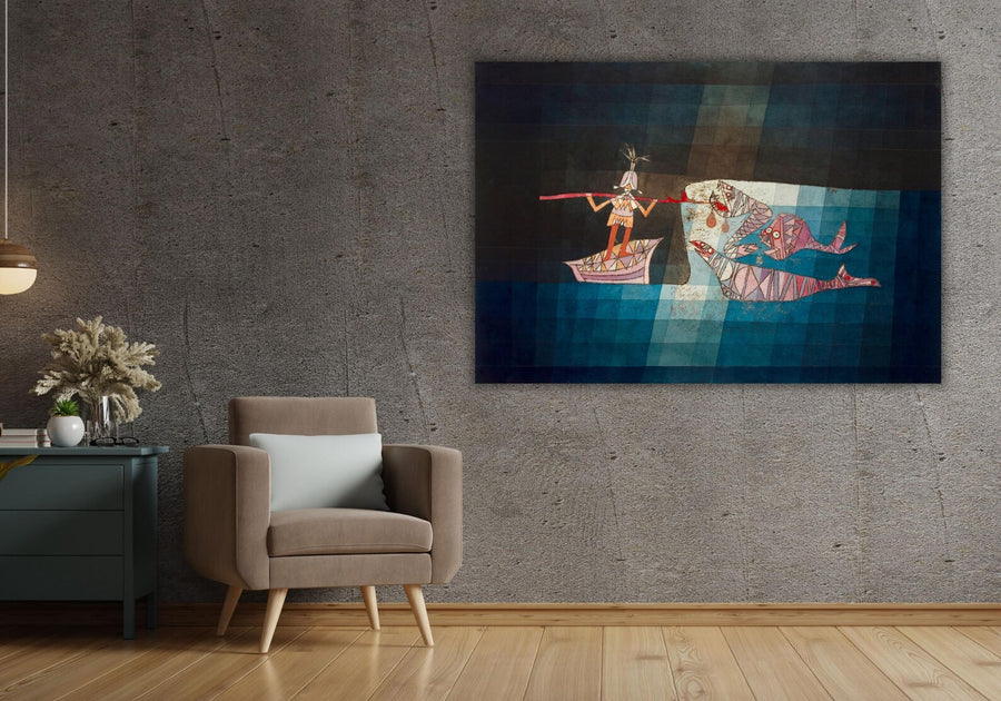 El viaje en el mar - Paul Klee (1923)