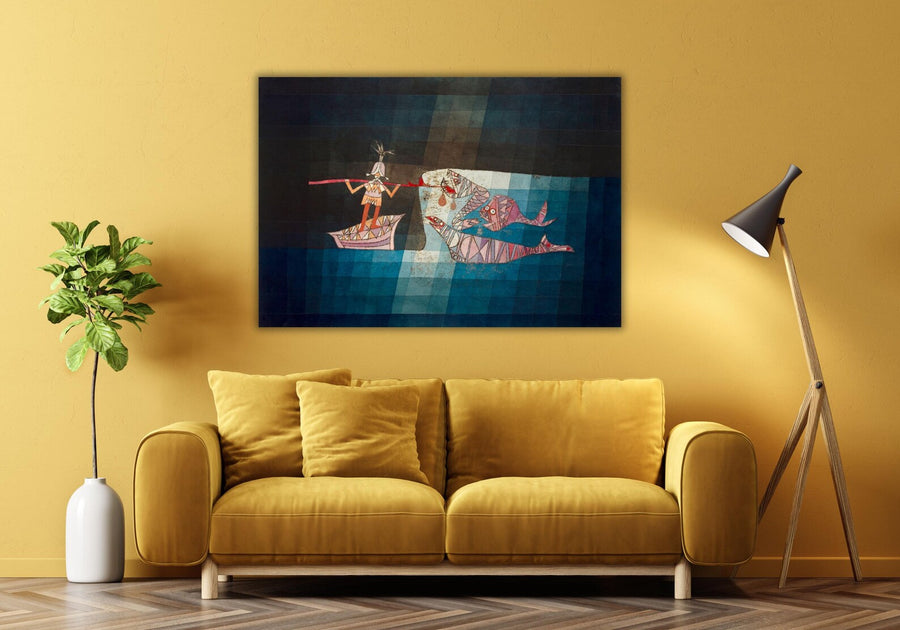 El viaje en el mar - Paul Klee (1923)