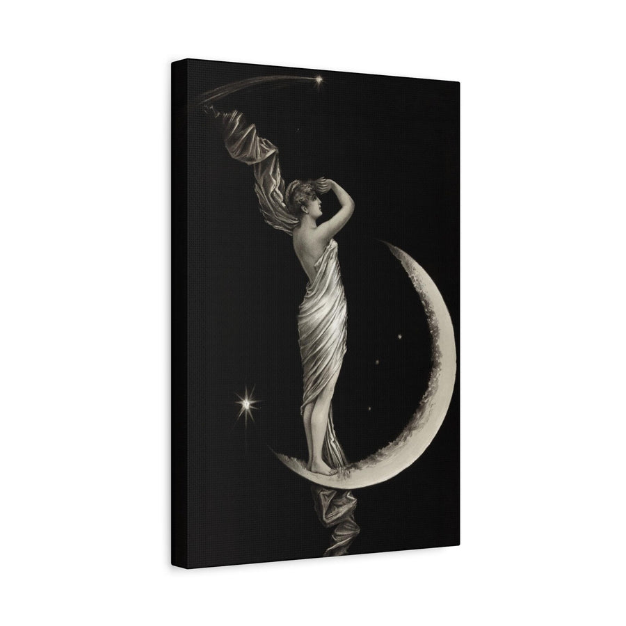 The Universal Favorite (1889) de Geo H Walker Mujer y Luna