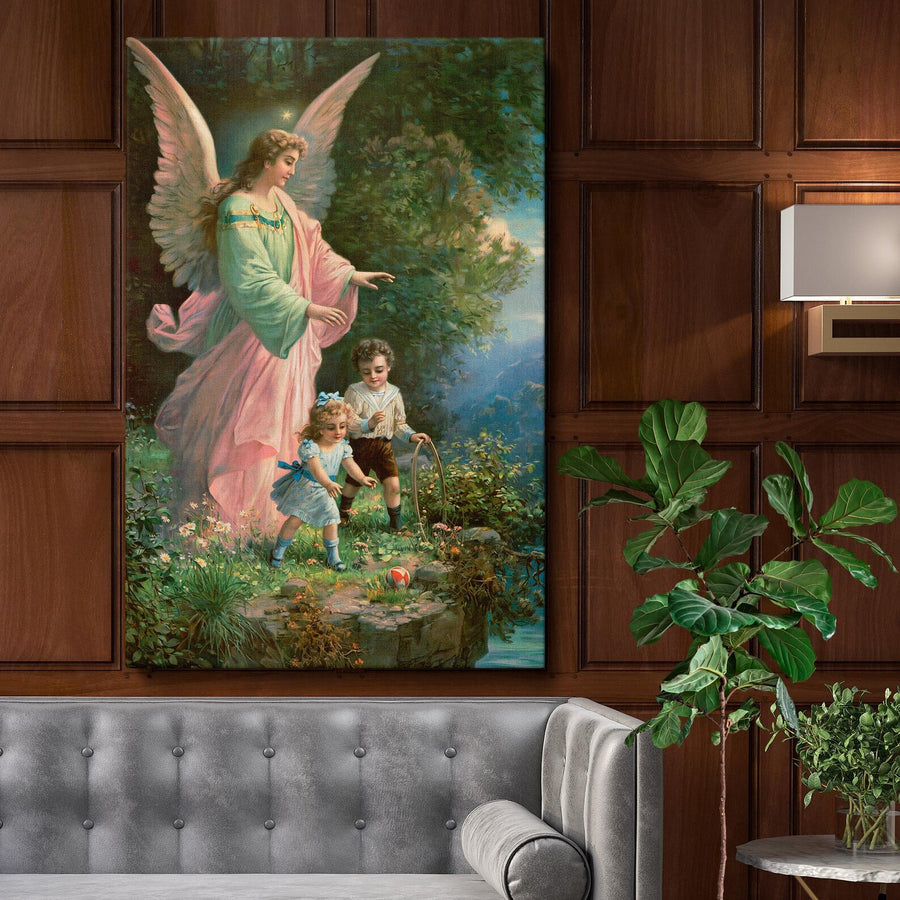 Ángel guardián (1914) Vintage