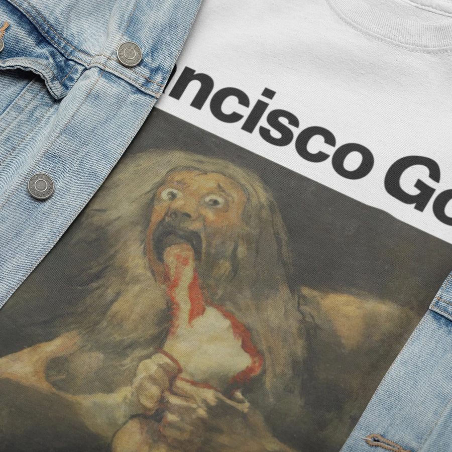 Saturno Devorando a su Hijo, Francisco De Goya - Playera de manga corta