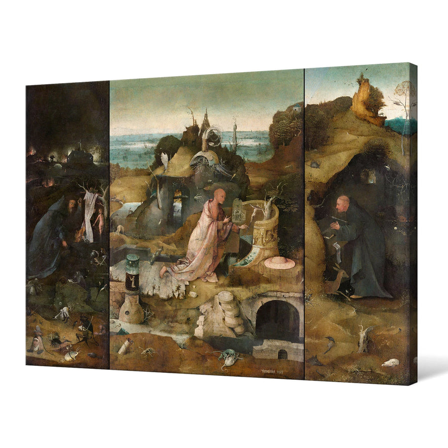 Tríptico de los Santos Ermitaños - Hieronymus Bosch