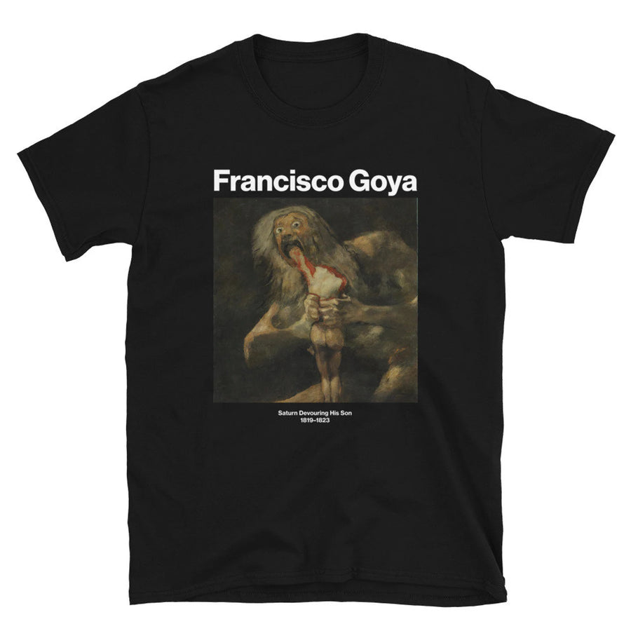 Saturno Devorando a su Hijo, Francisco De Goya - Playera de manga corta