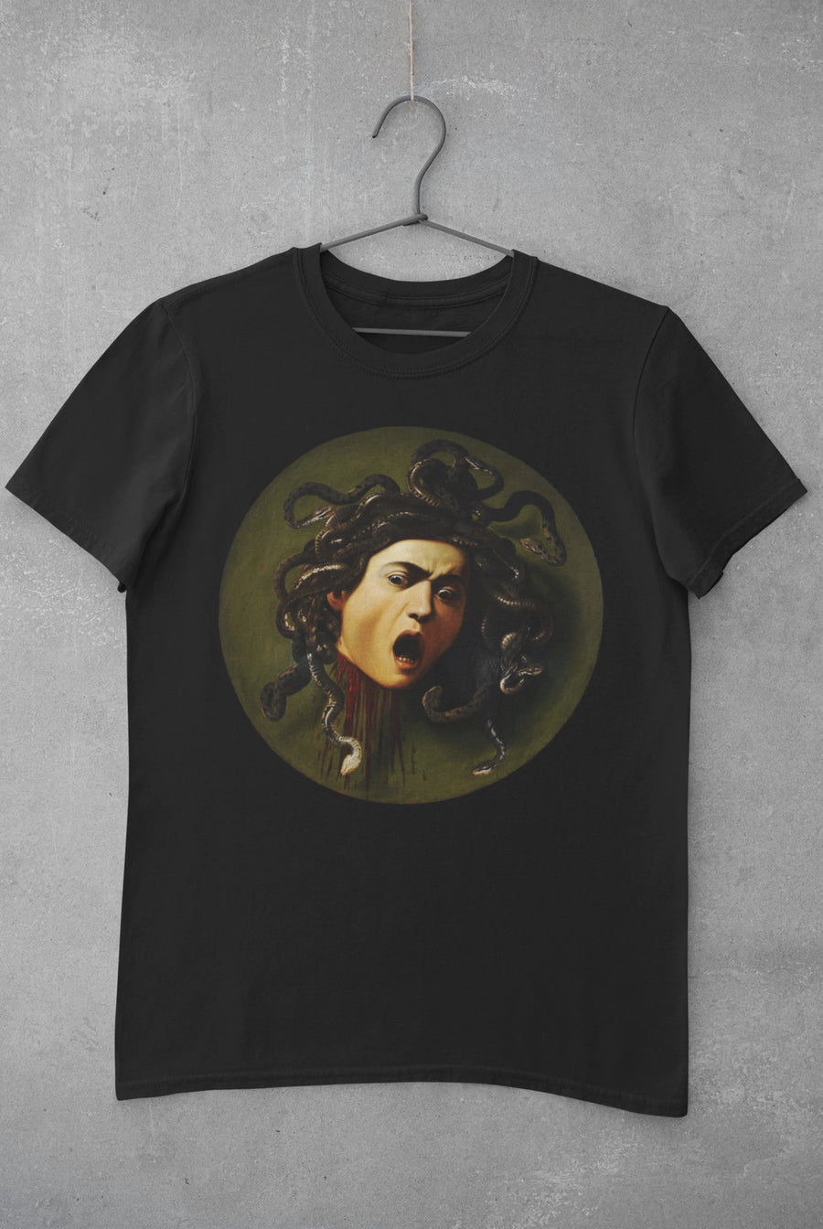 Medusa, Caravaggio - Playera de manga corta