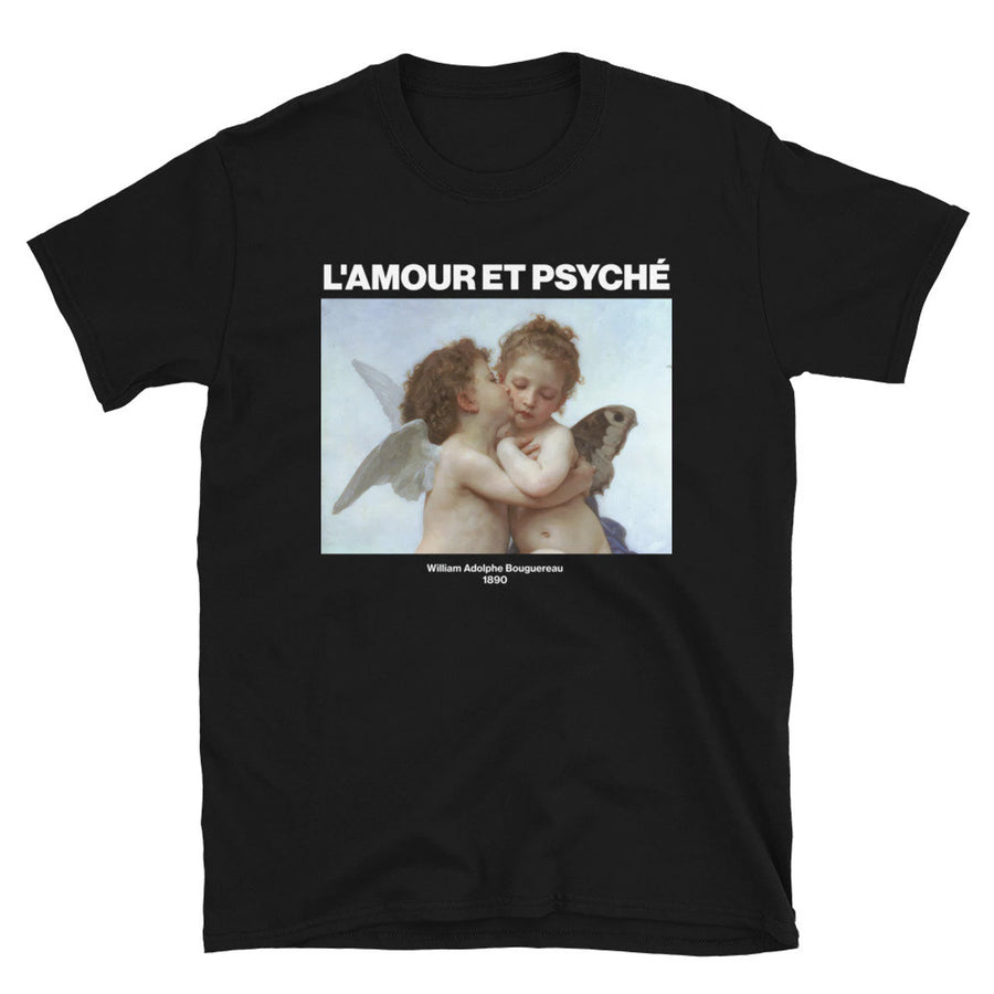 L'Amour et Psyché, William-Adolphe Bouguereau - Playera de manga corta