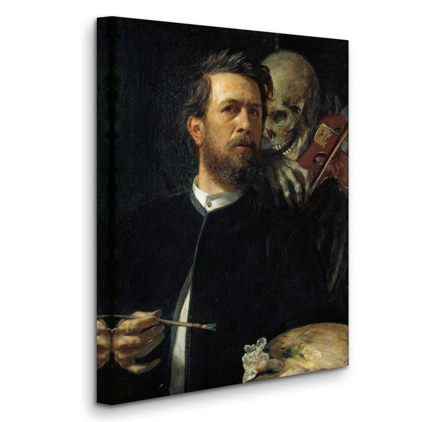 Autorretrato con la muerte tocando el violín - Arnold Böcklin