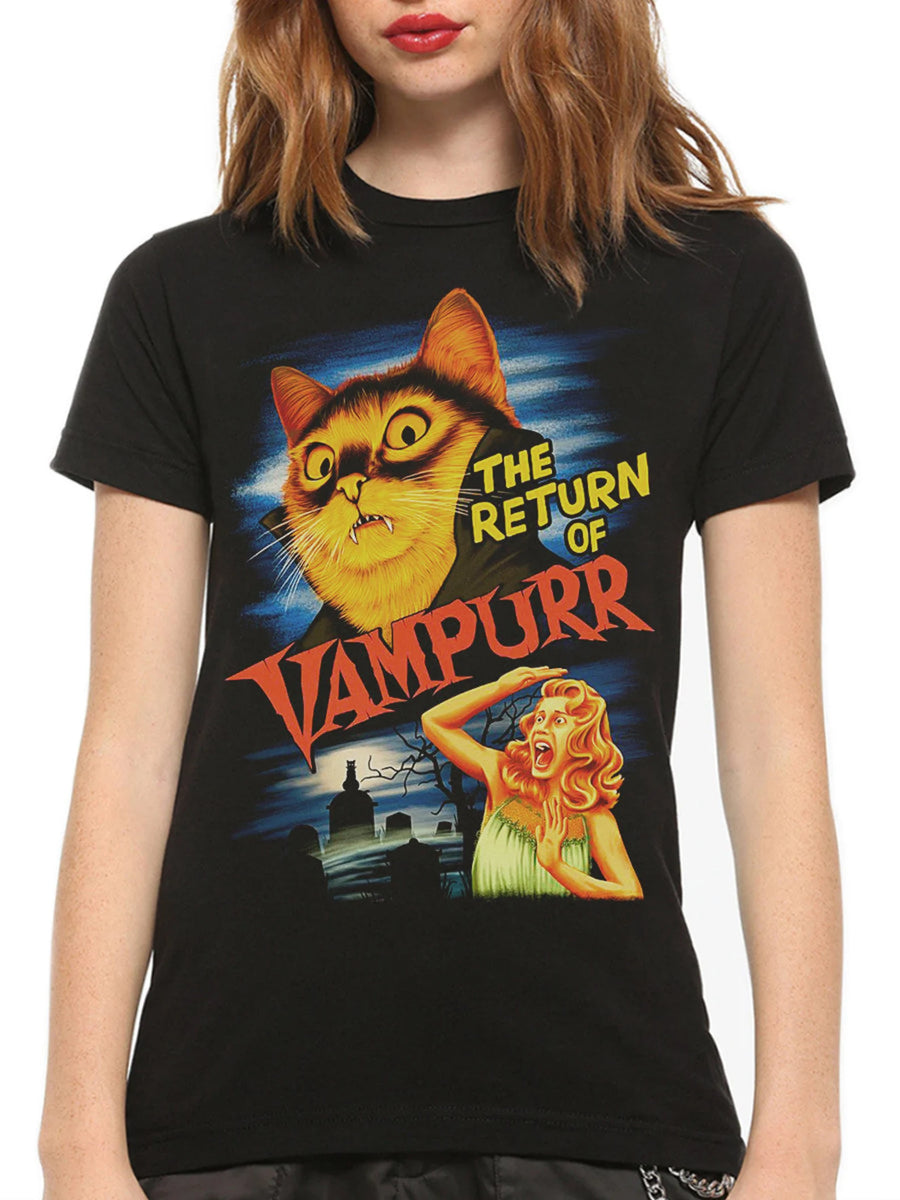 El regreso de Vampurr - Playera de manga corta