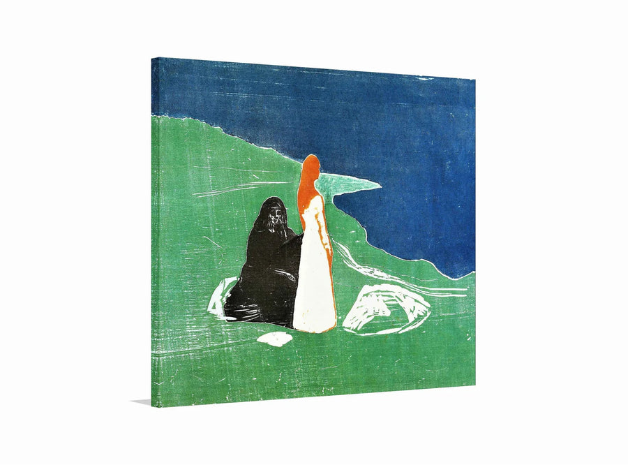 Dos mujeres en la orilla (1898)- Edvard Munch