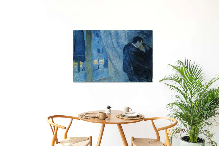 Beso por la ventana (1892) - Edvard Munch