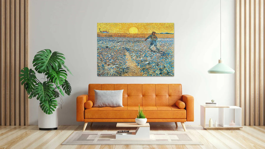 El sembrador al atardecer -  Van Gogh