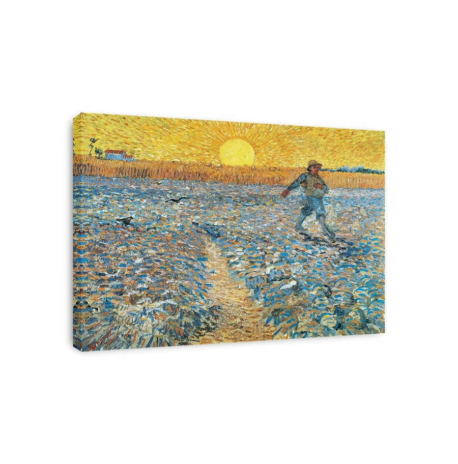 El sembrador al atardecer -  Van Gogh