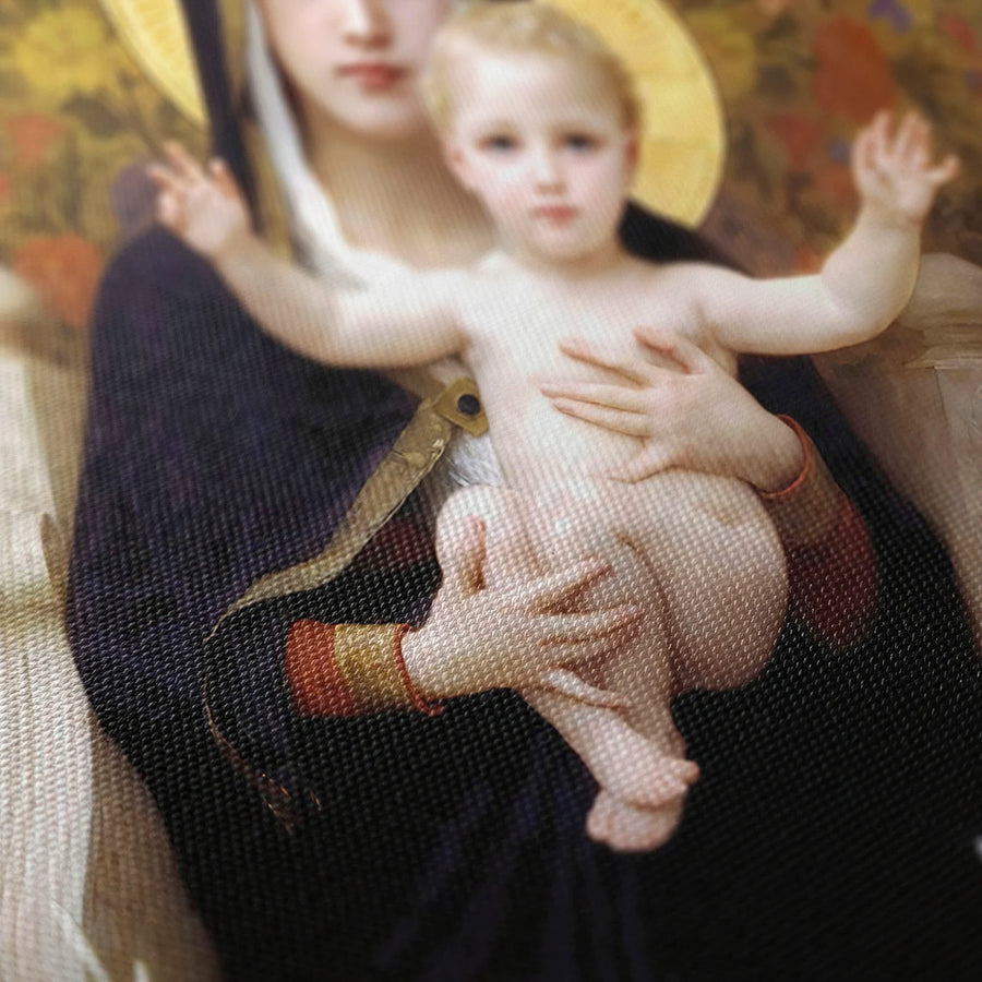 La Virgen de los lirios  - William Bouguereau