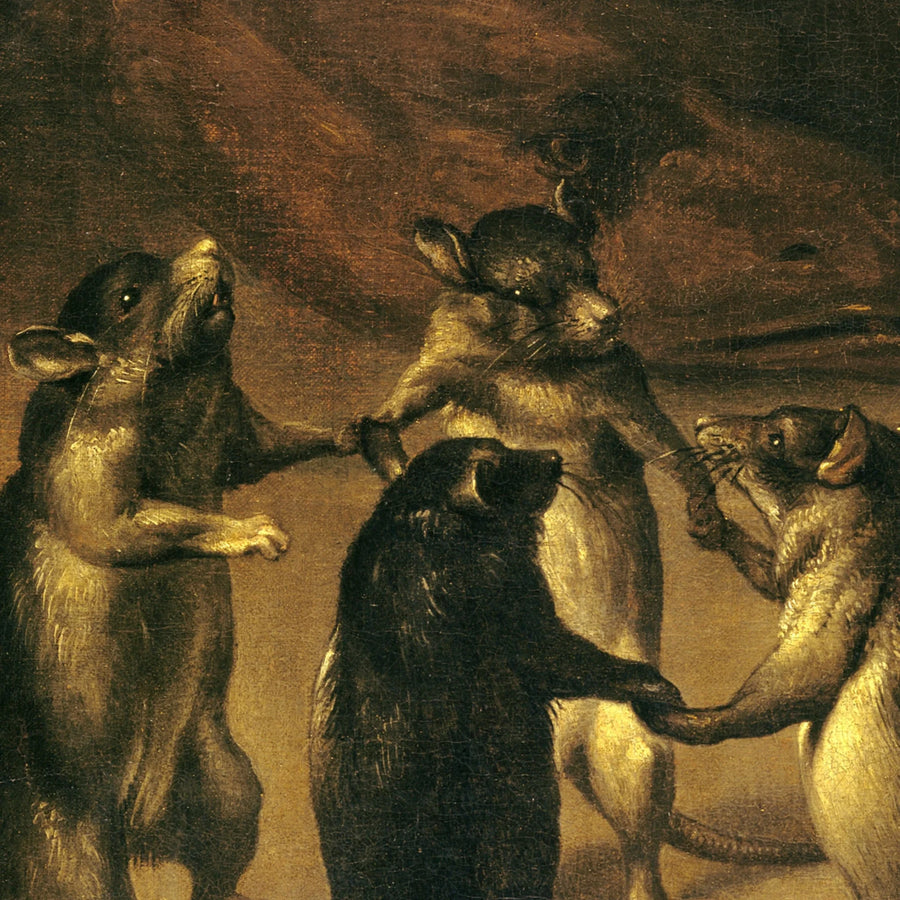 La danza de las ratas - Ferdinand van Kessel
