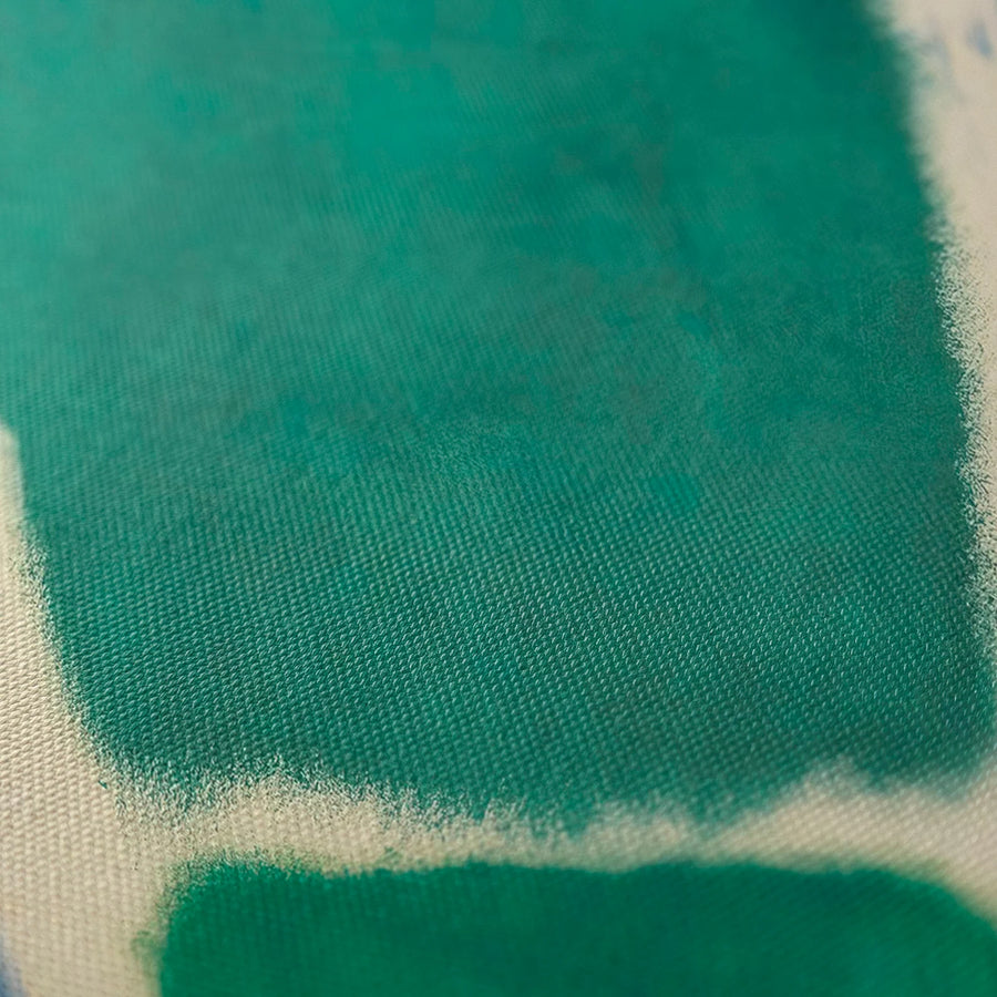 Verde sobre lienzo blanco - Mark Rothko