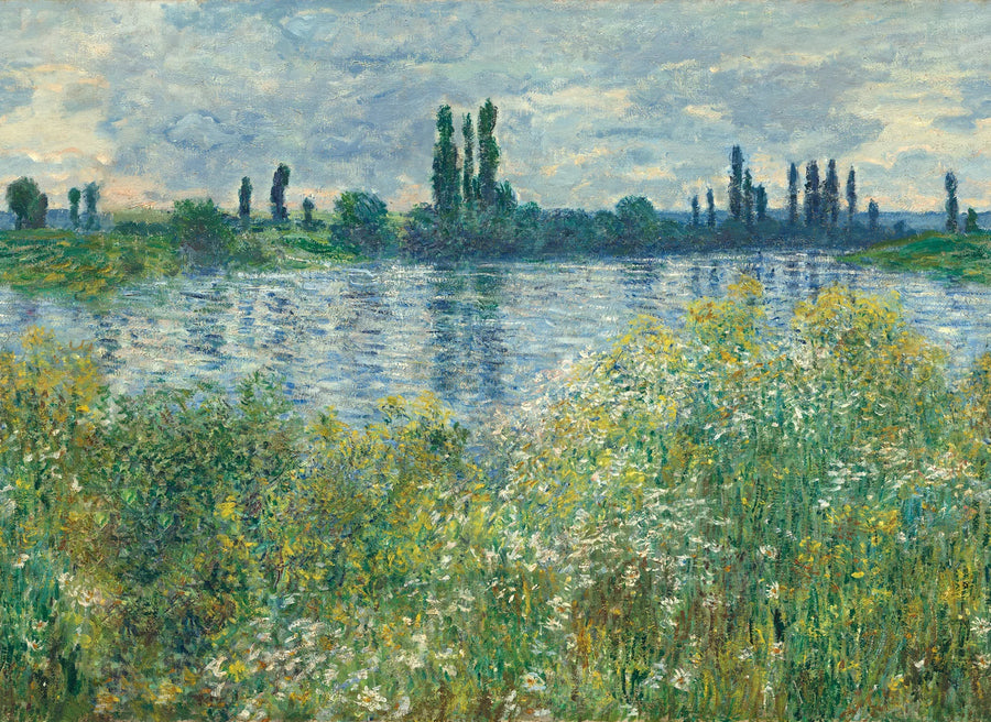 Monet River Vintage Painted Landscape