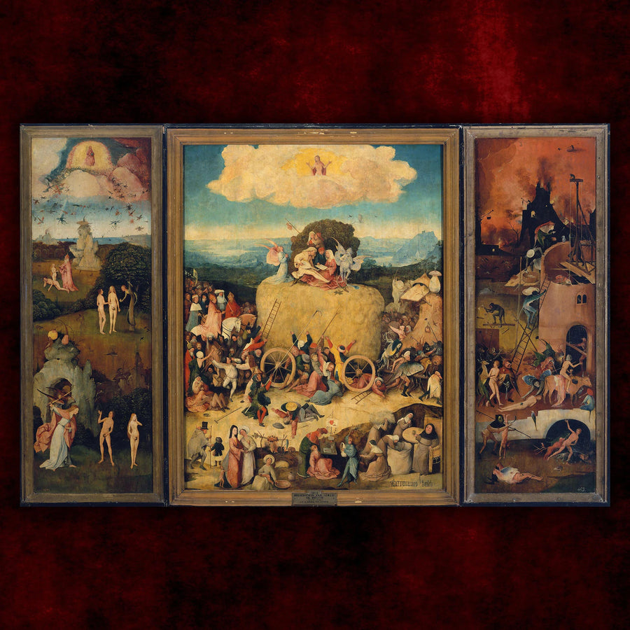Carro de Heno de El Bosco (1516) - Hieronymus Bosch