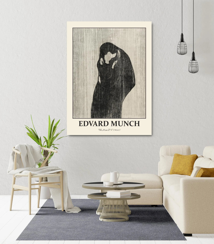 El beso IV 1902 - Edvard Munch