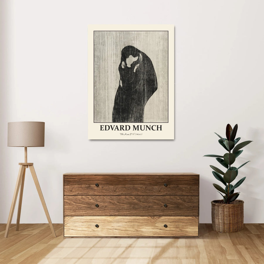 El beso IV 1902 - Edvard Munch
