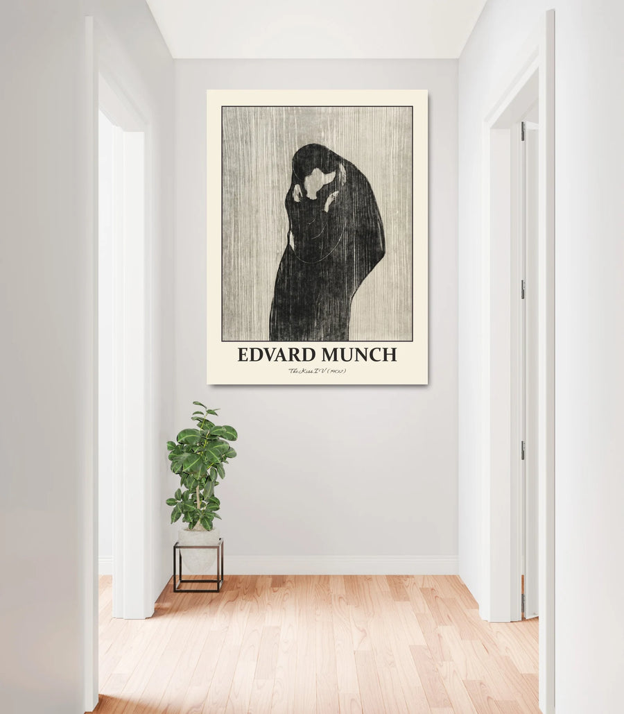 El beso IV 1902 - Edvard Munch