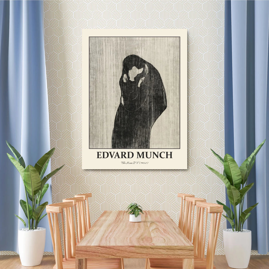 El beso IV 1902 - Edvard Munch