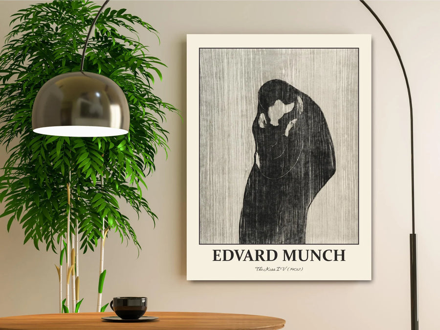 El beso IV 1902 - Edvard Munch