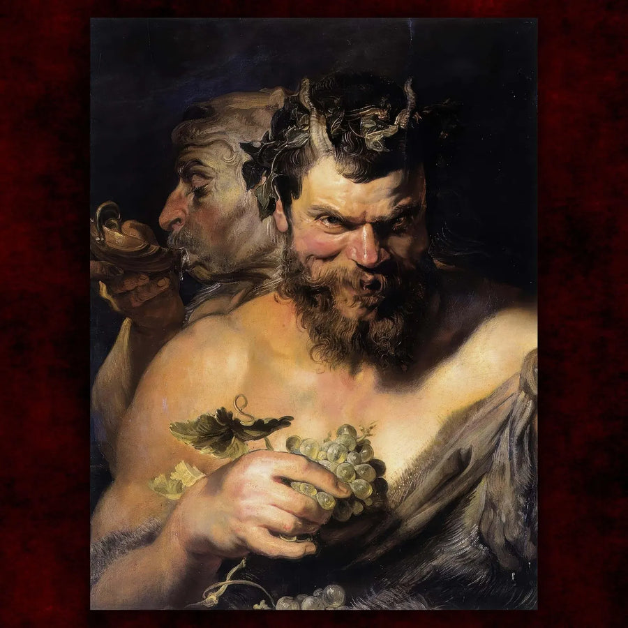 Dos sátiros (1618-19) - Peter Paul Rubens