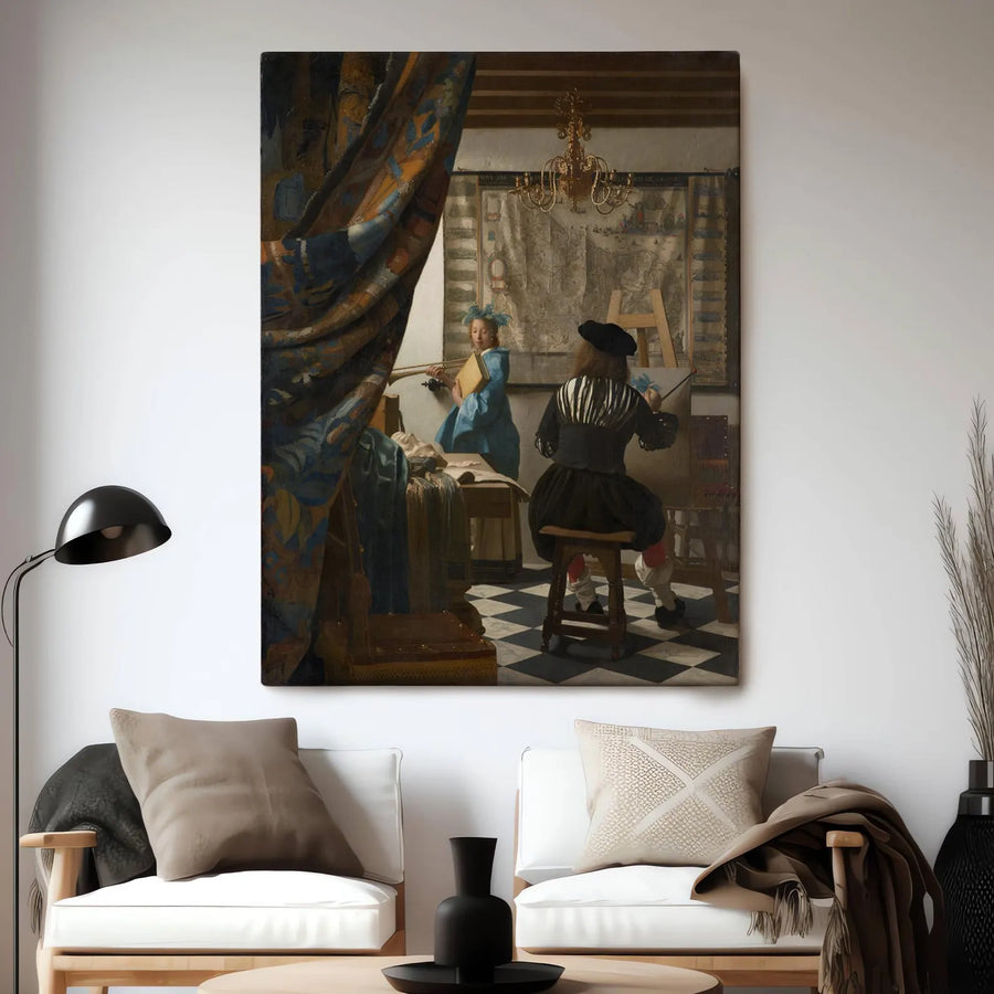 El arte de la pintura - Johannes Vermeer