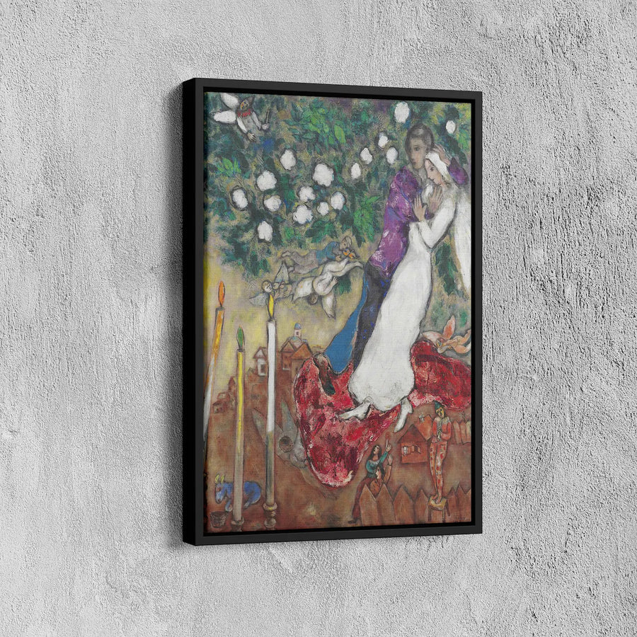 Las tres velas - Marc Chagall