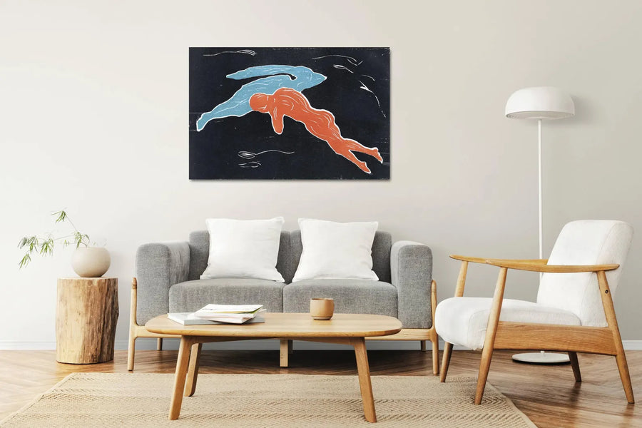 Encuentro en el espacio - Edvard Munch