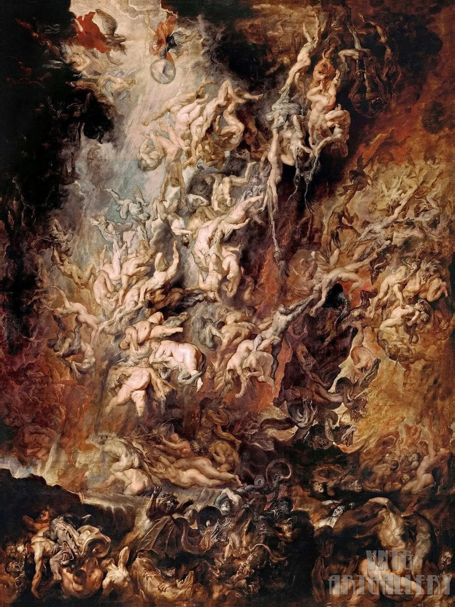 La caída de los condenados (1620) - Peter Paul Rubens