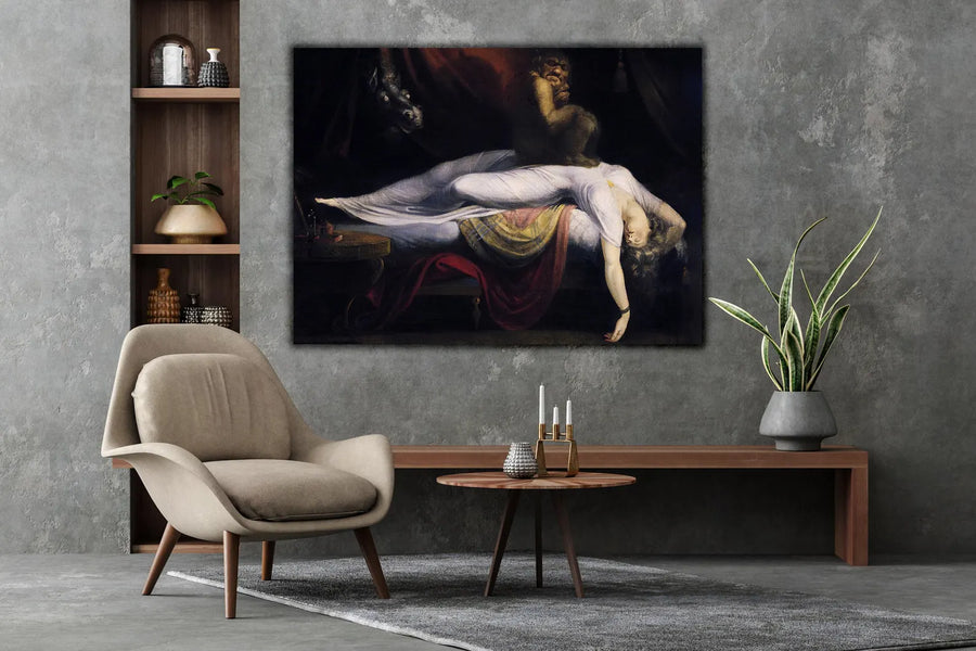 La pesadilla  (1781) -  Henry Fuseli