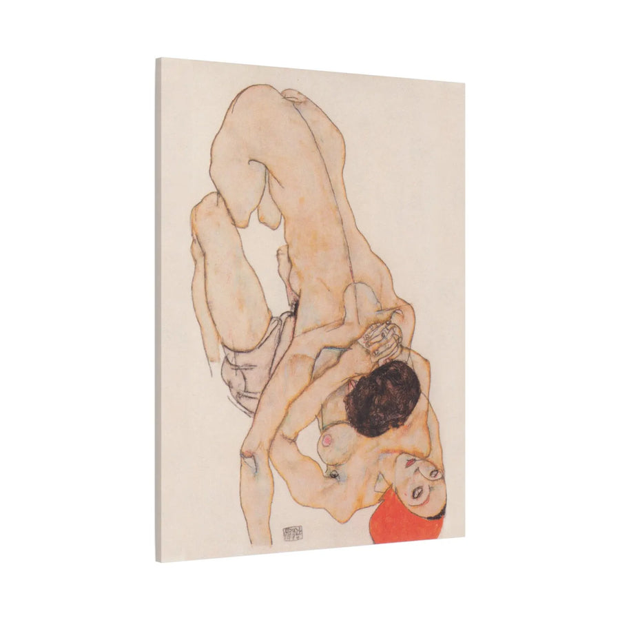 Amantes lesbianas - Egon Schiele