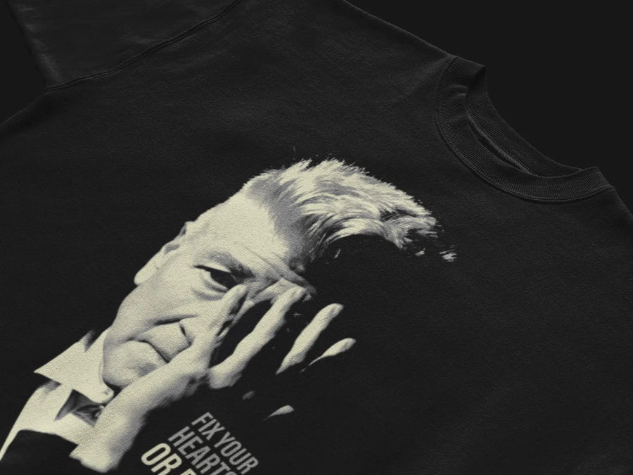 David Lynch, Fix Your Hearts or Die - Playera de manga corta