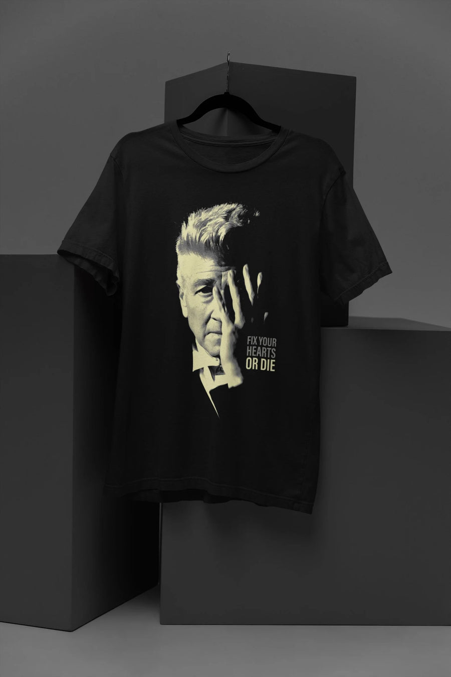 David Lynch, Fix Your Hearts or Die - Playera de manga corta