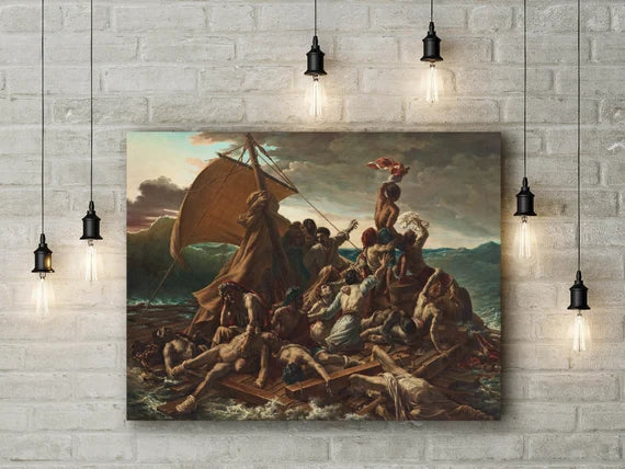 La balsa de la Medusa (1818 - 1819) - Théodore Géricault