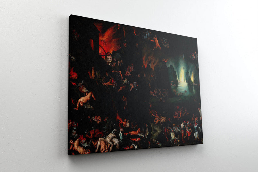 Una escena del infierno - Jan Brueghel The Elder