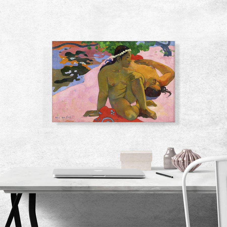 Are You Jealous 1892 - Paul Gauguin